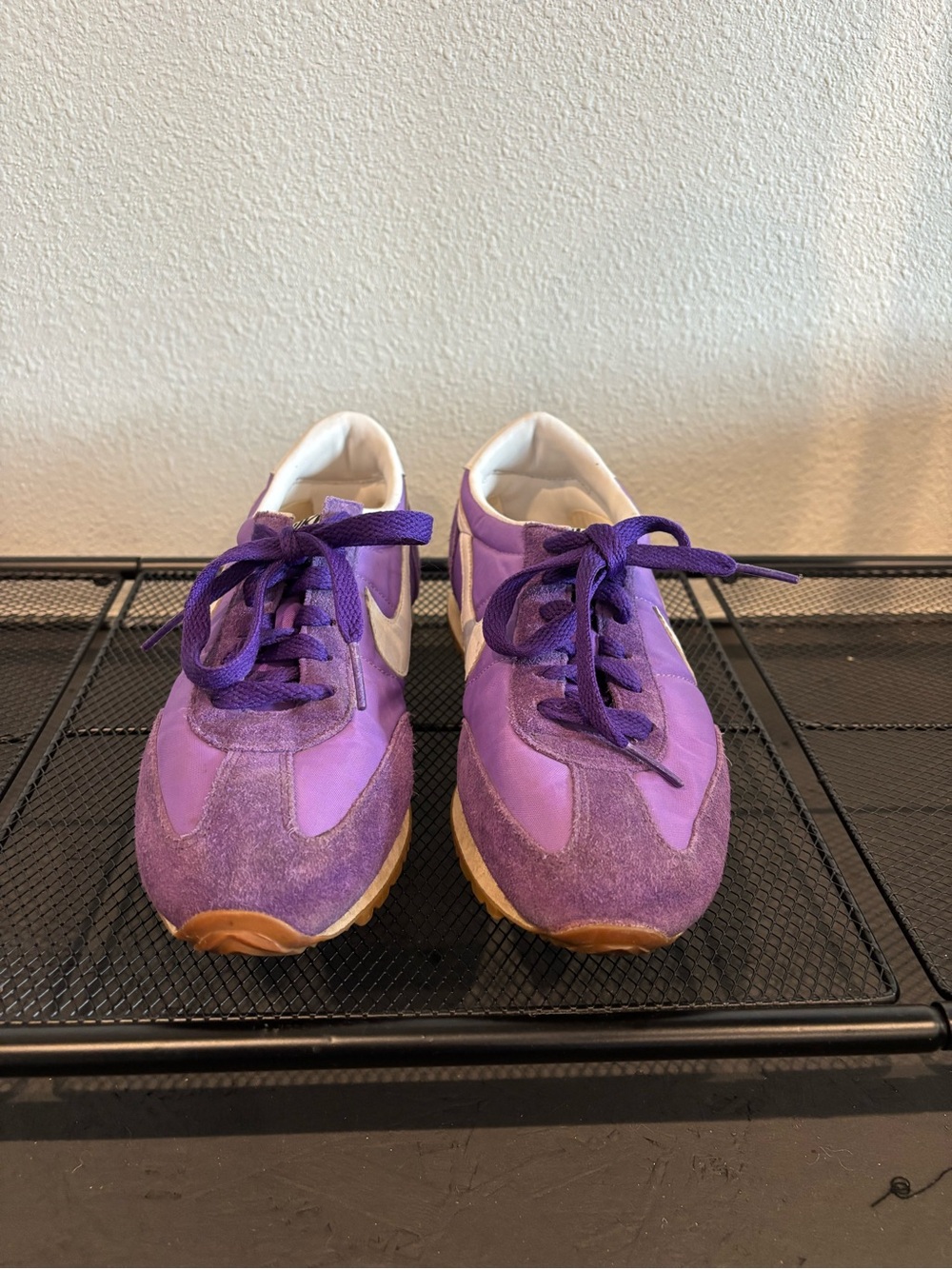 Nike Purple Women's Lace-Up Sneakers